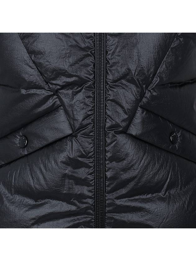 Women's Padded Wool Vest Black - MONCLER - 9