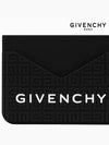 4G Logo Print Rubber Card Wallet Black - GIVENCHY - BALAAN 5