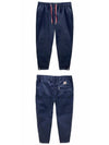 2A00041 57448 781 Three stripe strap zip up jogger pants navy men s TJ - MONCLER - BALAAN 4