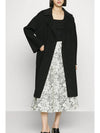 Rovo Wool Single Coat Black - MAX MARA - BALAAN 3