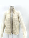 Knit padded zip up jacket - MONCLER - BALAAN 3