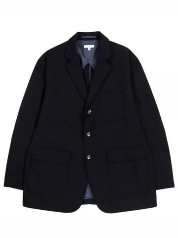 24 Ivy Blazer A Dk Navy PC Hopsack 24S1D069 OR246 ZT190 B - ENGINEERED GARMENTS - BALAAN 1