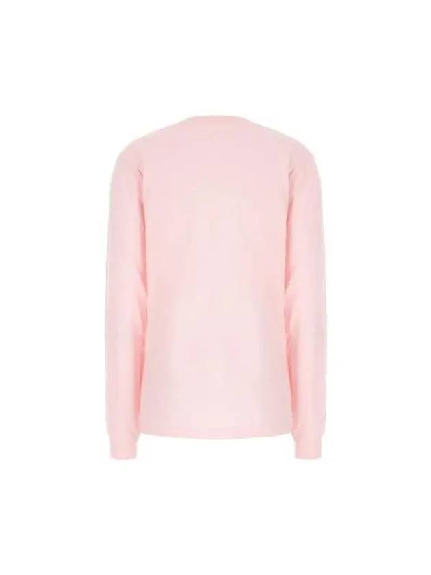 Logo Long Sleeve T-Shirt Pink - MARNI - BALAAN 3