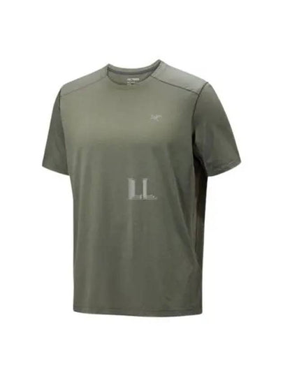 Cormac Logo Crew Neck Short Sleeve T-Shirt Forage Heather - ARC'TERYX - BALAAN 2