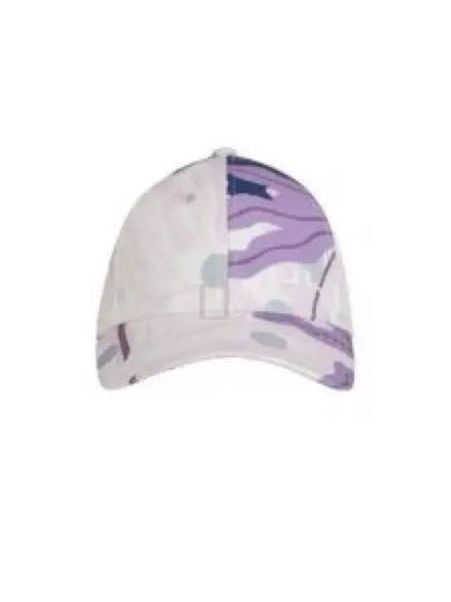 Women's Asta Print Ball Cap Paradise Monstera Pink - J.LINDEBERG - BALAAN 2