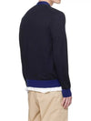 Baby Fox Patch Regular Cardigan Navy - MAISON KITSUNE - BALAAN 4