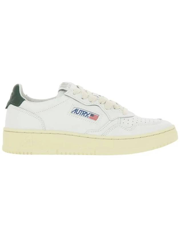 Medalist Green Tab Low Top Sneakers White - AUTRY - BALAAN 3