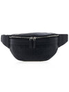 Gancini Waist Belt Bag Black - SALVATORE FERRAGAMO - BALAAN 2