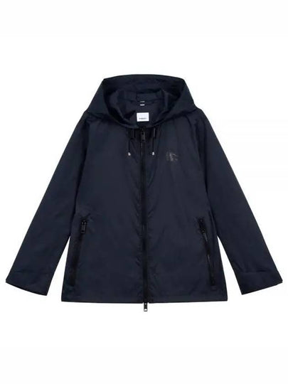 Patch nylon windbreaker navy - BURBERRY - BALAAN 2