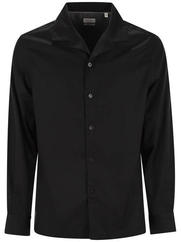 Classic easy fit cotton shirt - BRUNELLO CUCINELLI - BALAAN 1