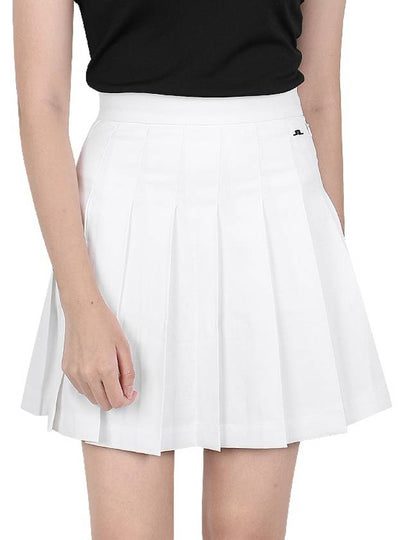 Women's Adina Golf Skirt White - J.LINDEBERG - BALAAN 2