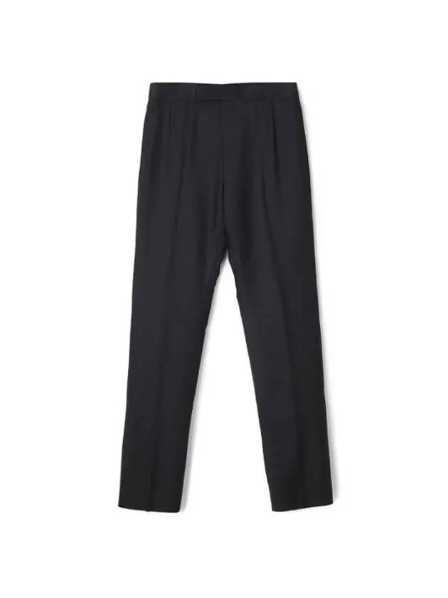 Super 120S Twill Classic Backstrap Trouser Pants Dark Grey - THOM BROWNE - BALAAN 1