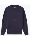 Track Crew Sweatshirt Nautic Blue - AMI - BALAAN 2