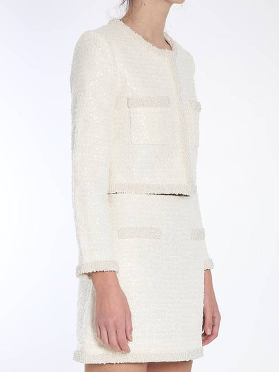 Pearl Trim Jacket - SELF PORTRAIT - BALAAN 2