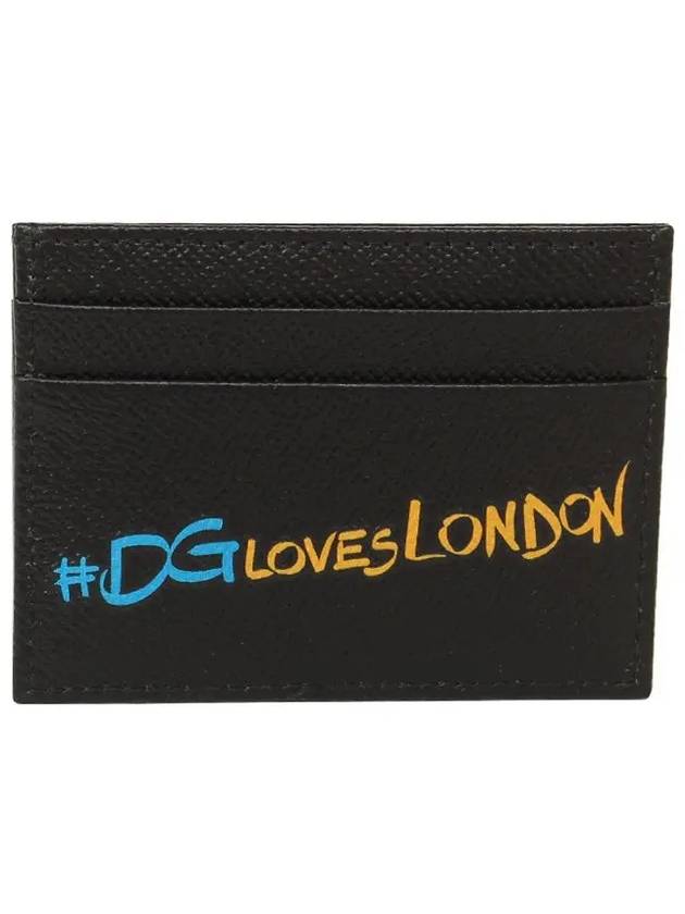 DG Love London Card Wallet Black - DOLCE&GABBANA - BALAAN 3