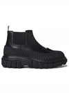 Mid Top Calf Leather Chelsea Boots Black - THOM BROWNE - BALAAN 2