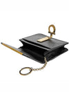 Gancini Calfskin Card Wallet Black - SALVATORE FERRAGAMO - BALAAN 6