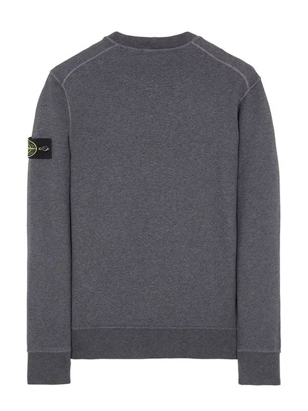 Compass Patch Cotton Sweatshirt Grey - STONE ISLAND - BALAAN 3