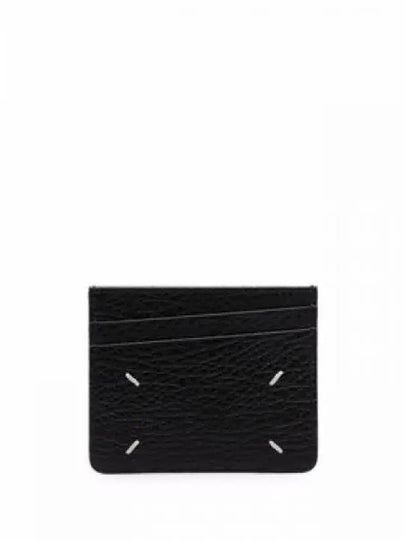 Four Stitch Card Wallet Black - MAISON MARGIELA - BALAAN 2