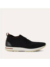 360 LP Flexi Wish Wool Walk Low Top Sneakers Black - LORO PIANA - BALAAN 1