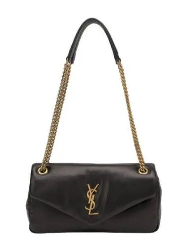 Calypso shoulder bag black - SAINT LAURENT - BALAAN 1