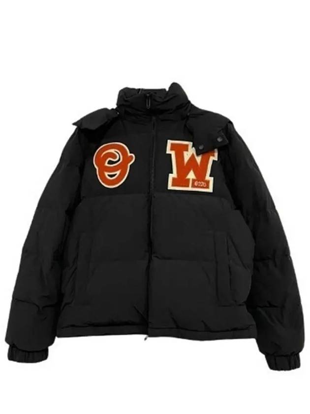 OW Patch Down Padding Black - OFF WHITE - BALAAN 2