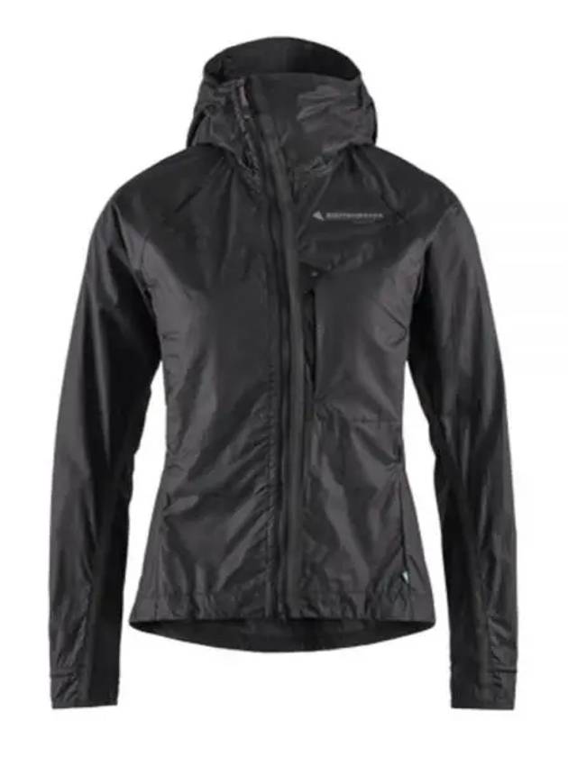 Ansur Hooded Windbreaker Raven Black - KLATTERMUSEN - BALAAN 1