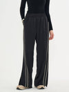 MET slit wide slacks black - METAPHER - BALAAN 1