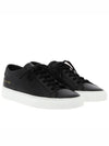 Achilles White Sole Low Top Sneakers Black - COMMON PROJECTS - BALAAN 2