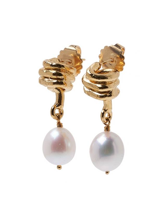 Celestial raindrop pearl earrings FJ5518 ABRZ 24GOLD - ALIGHIERI - BALAAN 2