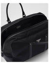 Re Nylon Saffiano Leather Duffel Bag Black - PRADA - BALAAN 5