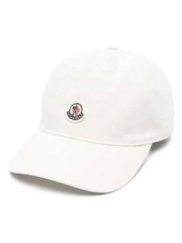 24 3B00041 V0006 211 Logo Patch Baseball Cap Hat 1213862 - MONCLER - BALAAN 1