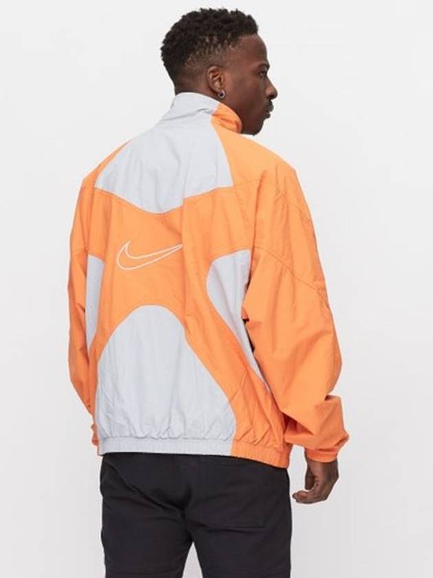 Reissue Woven Windbreaker Orange Grey - NIKE - BALAAN 6