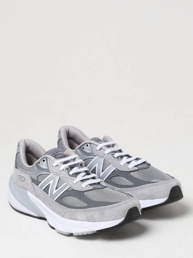 990V6 Castlerock Low-Top Sneakers Grey - NEW BALANCE - BALAAN 3