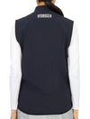 Women's Brushed Vest Navy - HYDROGEN - BALAAN 6