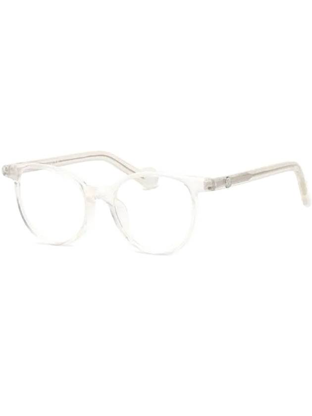 Eyewear Round Eyeglasses White - MONCLER - BALAAN 1