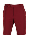 Men's Vent Tight Shorts Cabernet - J.LINDEBERG - BALAAN 2