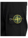 Wappen Patch Crew Neck Knit Top Black - STONE ISLAND - BALAAN 4