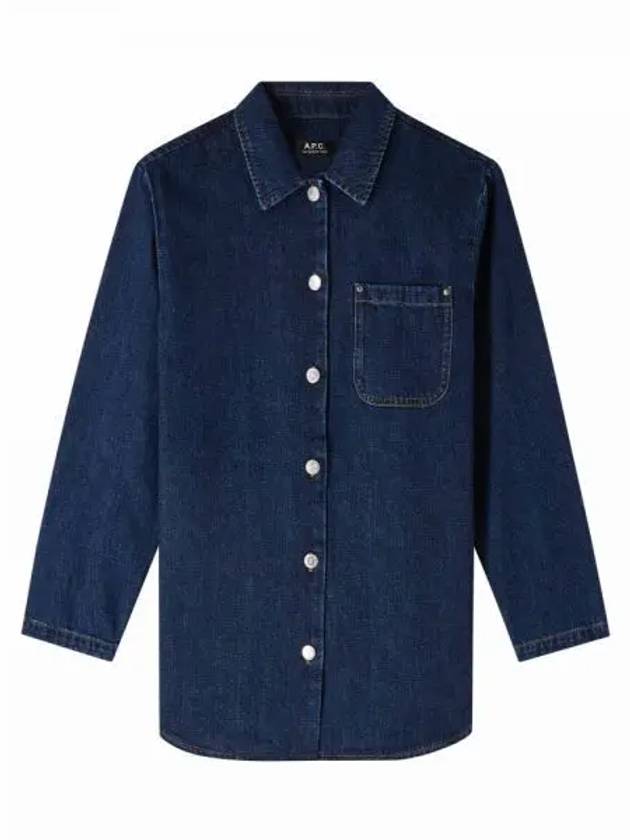 Laguna Denim Jacket Blue - A.P.C. - BALAAN 1