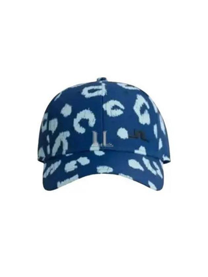 Jim Print Ball Cap Savanna Estate Blue - J.LINDEBERG - BALAAN 2