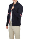 Merino Wool Armband Long Sleeve Shirt Navy - THOM BROWNE - BALAAN 6