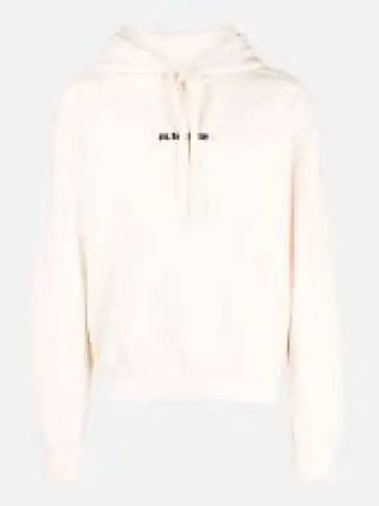 Small Logo Cotton Hoodie White - JIL SANDER - BALAAN 2