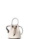 Mini TB Bucket Bag Natural Malt Brown - BURBERRY - BALAAN 2