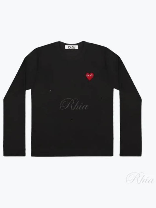 Red Waffen Women s Long Sleeve T Shirt Top AZ T117 051 1 - COMME DES GARCONS - BALAAN 1