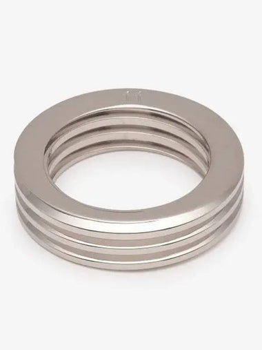 Women's Bolt Nut Ring Palladium - MAISON MARGIELA - BALAAN 1