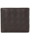 Intrecciato Bifold Half Wallet Fondant - BOTTEGA VENETA - BALAAN 3