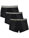 Men's Logo Band Briefs 3 Pack Black - EMPORIO ARMANI - BALAAN 1