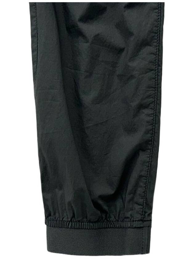 Stretch Cotton Tela Paracadute Cargo Straight Pants Dark Grey - STONE ISLAND - BALAAN 5