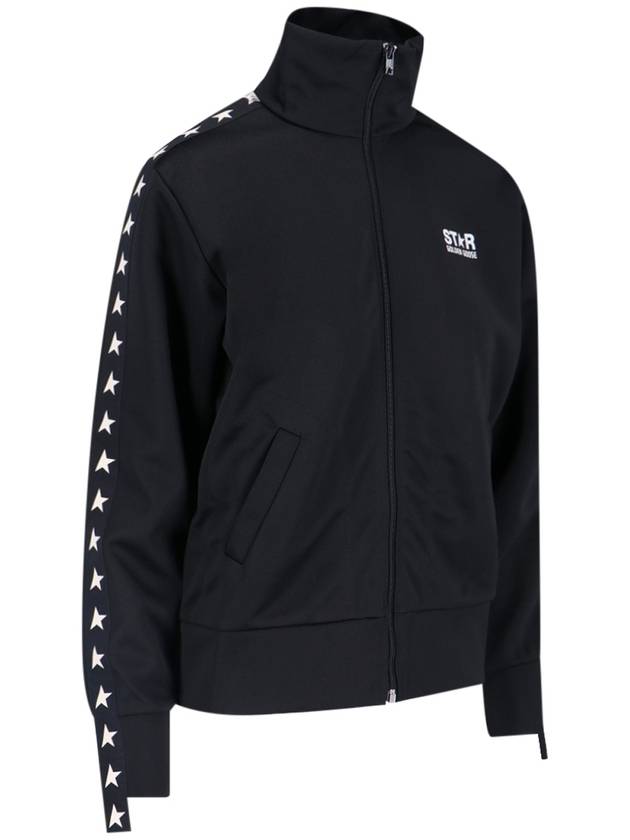 Star Logo Track Jacket Black - GOLDEN GOOSE - BALAAN 3