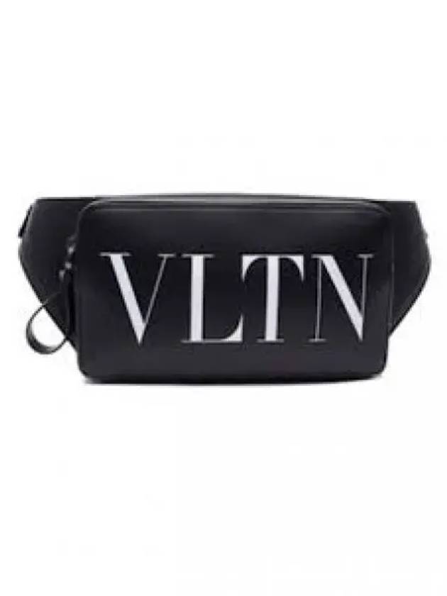 5Y0B0719 WJW 0NI 5Y2B0719 Leather VLTN Belt Bag 1291889 - VALENTINO - BALAAN 1